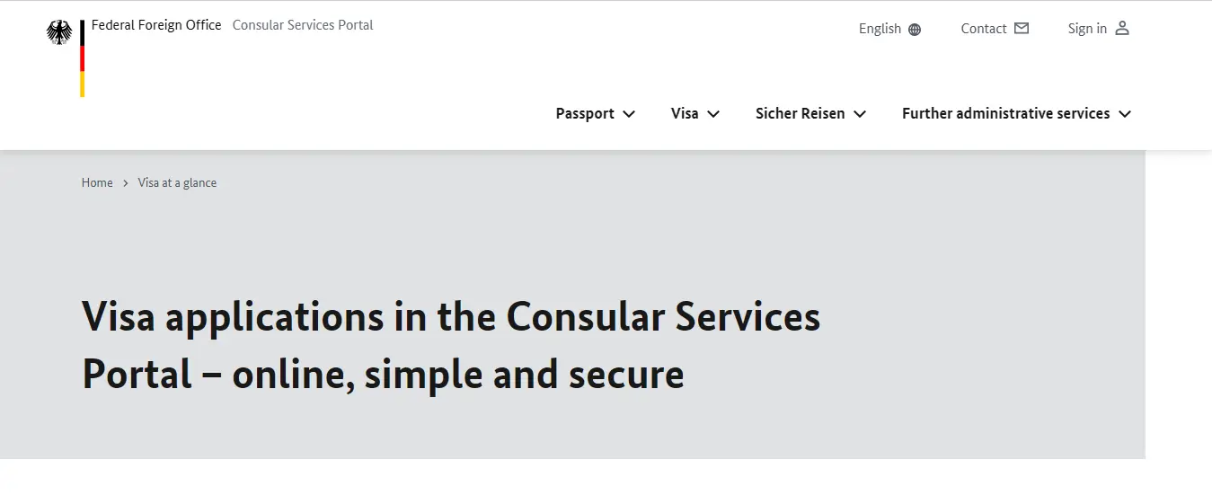 Consular Online Portal